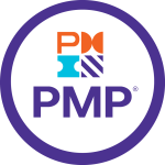 Project Management Professional by Project Management Institute badge.